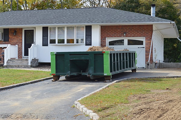 we offer a variety of sizes for residential dumpsters, including 10, 20, and 30 yards